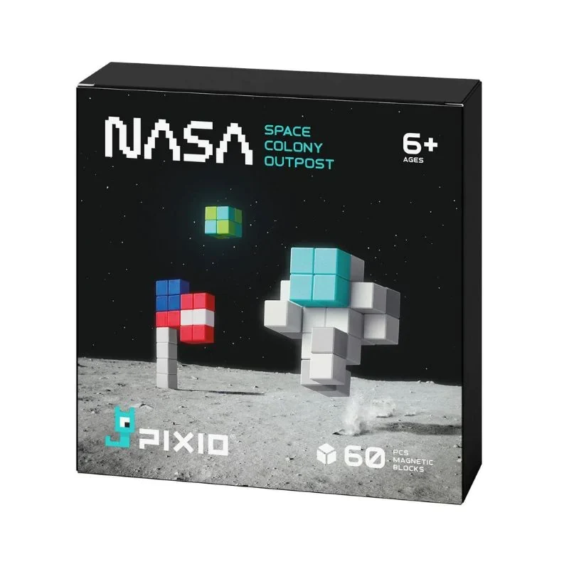 Magnetische Bausteine NASA Raumkolonie Außenposten