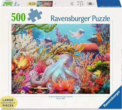 DMG Ravensburger Reef Life (500 Large) (DAMAGED BOX)
