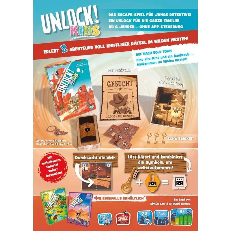Unlock! Kids: Auf nach Gold Town