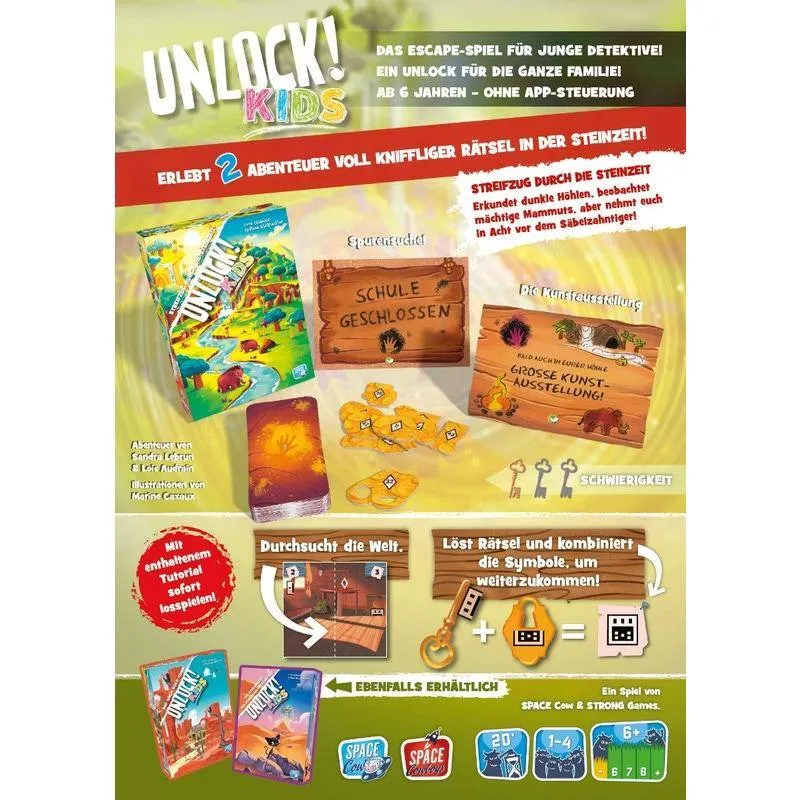 Unlock! Kids: Streifzug durch die Steinzeit