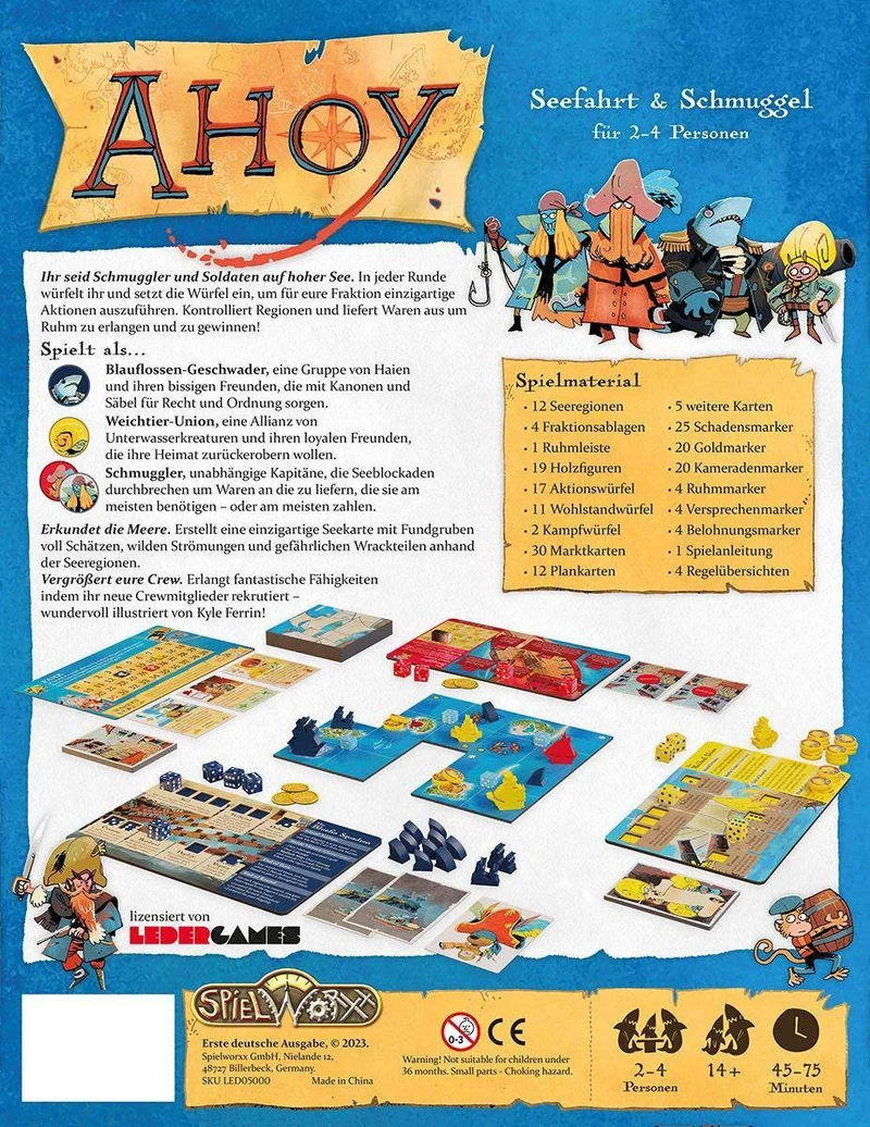 Ahoy, deutsch