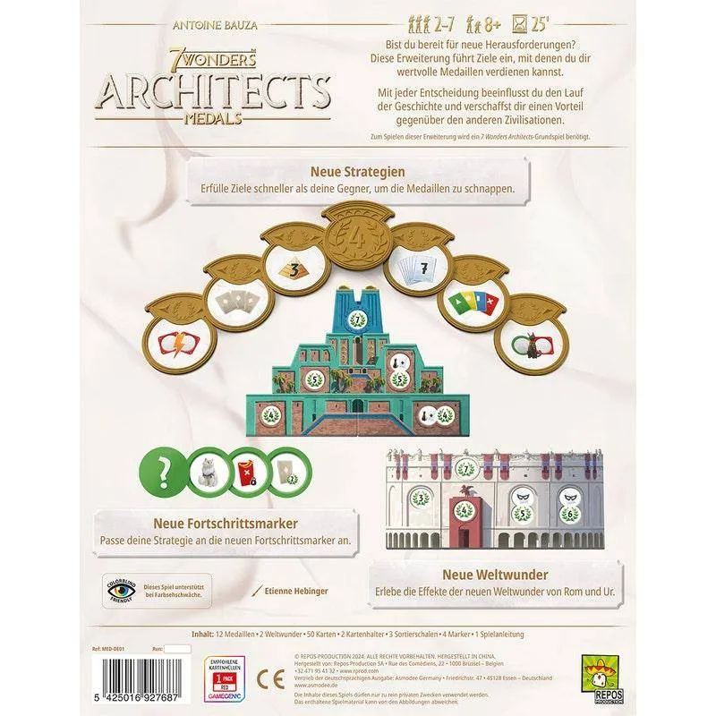 7 Wonders Architects – Medals