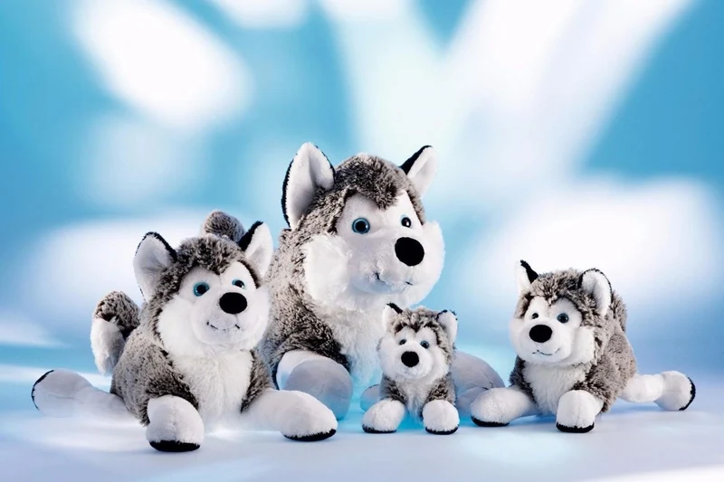 Schaffer-Plüschtier Polarhund Husky, 30 cm