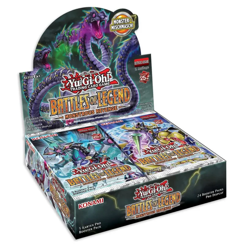 Yu - Gi - Oh! - Booster Battles of Legend Monstrous Revenge - Deutsche Ausgabe