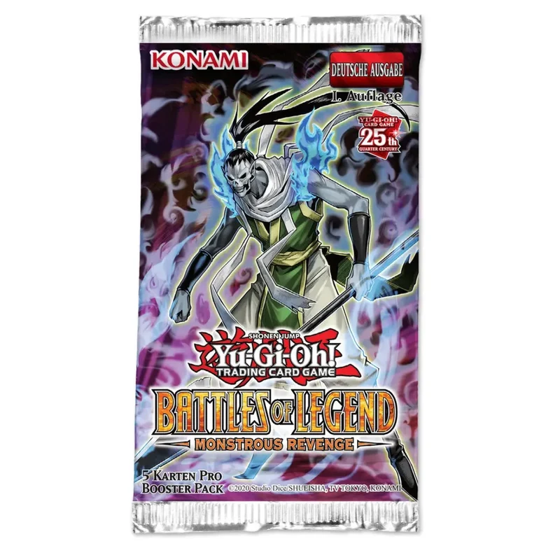 Yu - Gi - Oh! - Booster Battles of Legend Monstrous Revenge - Deutsche Ausgabe