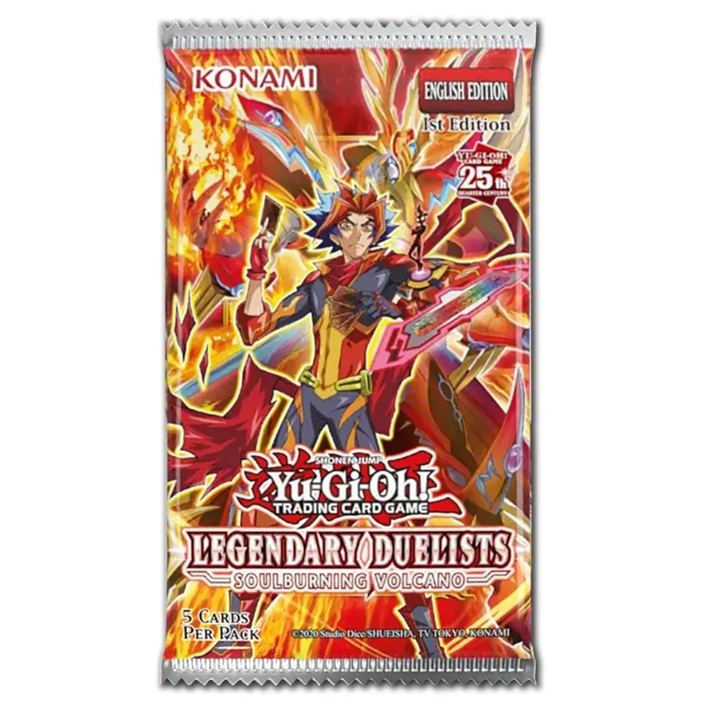 Yu - Gi - Oh! - Booster Legendary Duelists Soulburning Volcano - English Edition