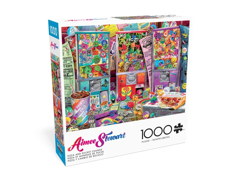 Pizza and Pocket Change, Aimee Stewart (1000pcs)