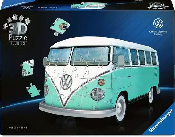 Ravensburger Iconics - Volkswagon T1 (3D Puzzle)