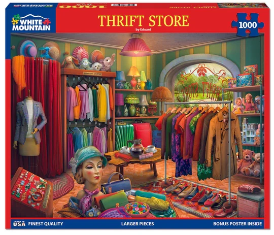 PFG Thrift Store, Eduard (1000pcs) (Usage/Used - PUZZLES FOR GOOD)