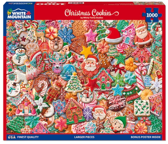 PFG Christmas Cookies (1000pcs) (Usage/Used - PUZZLES FOR GOOD)