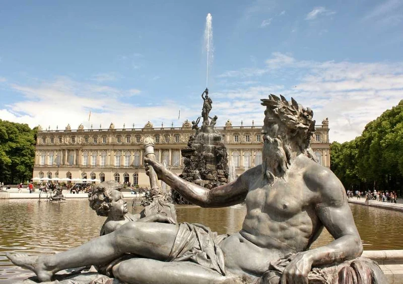 62050 Gebäude - Schlossgarten Puzzle