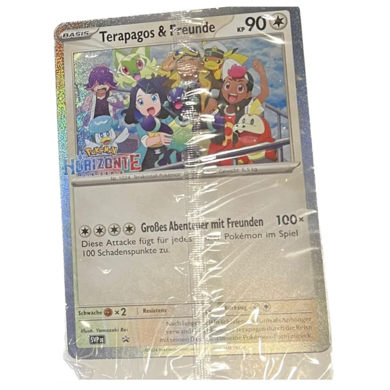 Pokémon - Terapagos und Freunde Promokarte (überdimensional) - Deutsch
