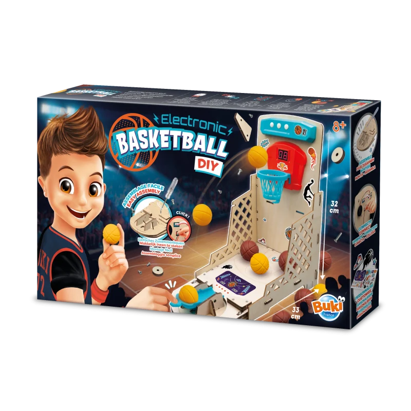 3D DIY Electronic Basketball Hoop