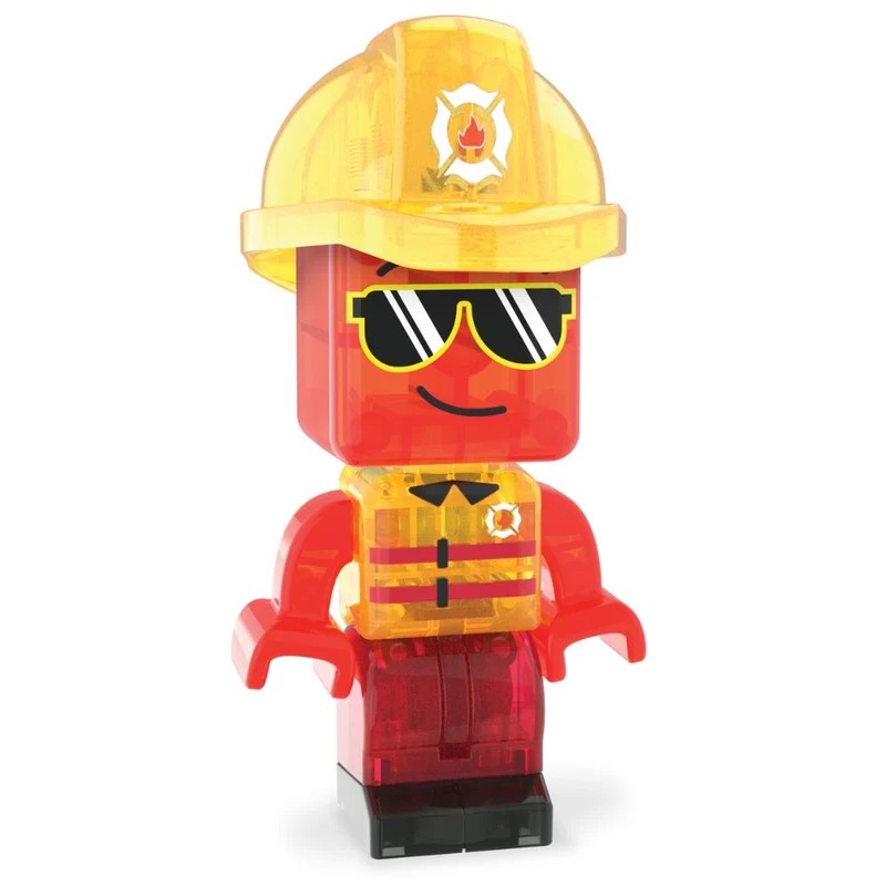 Magnetklötze – Feuerwehr, 27 Teile