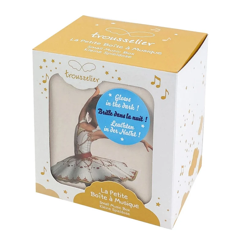 Trousselier Musikspieldose m. Schublade, Ballerina, nachtleuchtend
