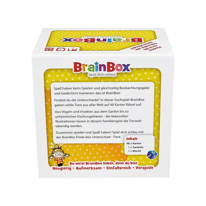 BrainBox - Finde den Unterschied Tiere