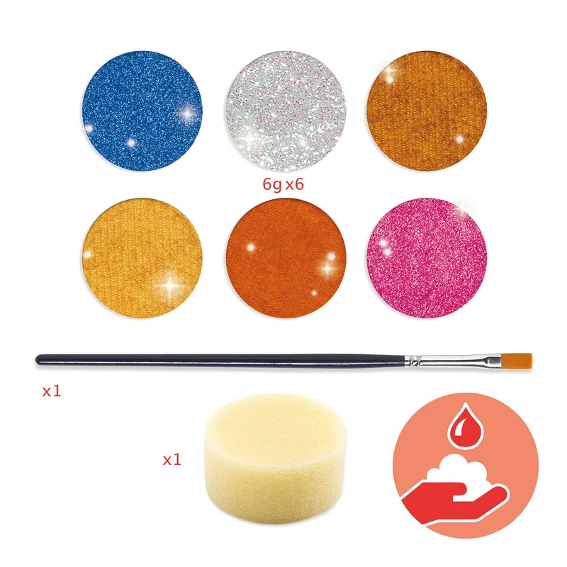 Gesichtsfarben – Metallic