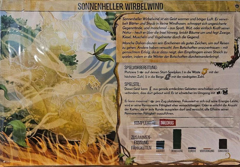 Spirit Island: Sonnenheller Wirbelwind [Mini-Erweiterung]