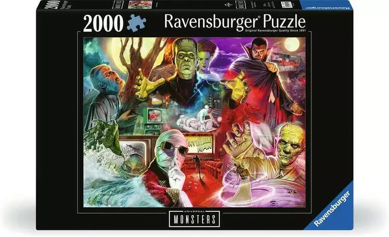 DMG Ravensburger Universal Monsters (2000pcs) (DAMAGED BOX)