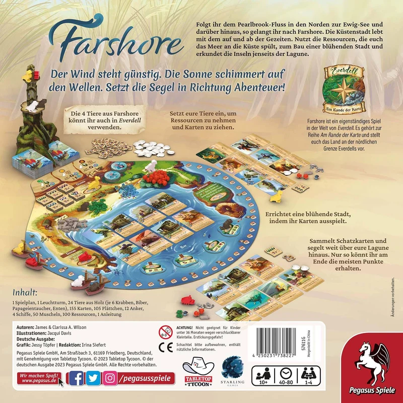 Farshore – Ein Spiel in der Welt von Everdell