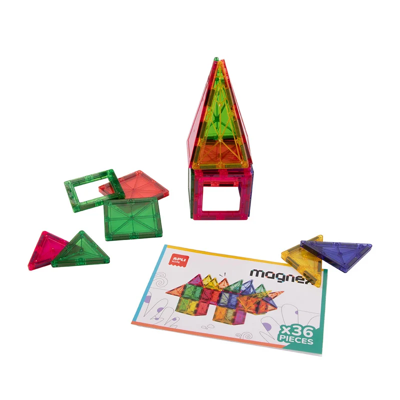 Magnex Apli Kids Magnetbausteine - 36 Teile