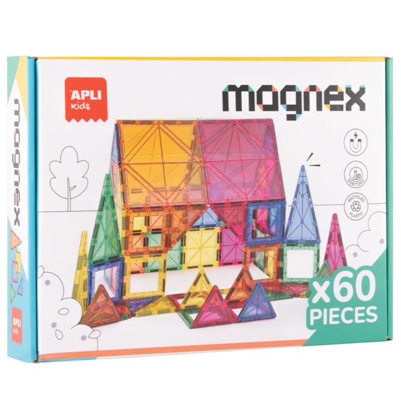 Magnex Magnetbausteine - 60 Teile