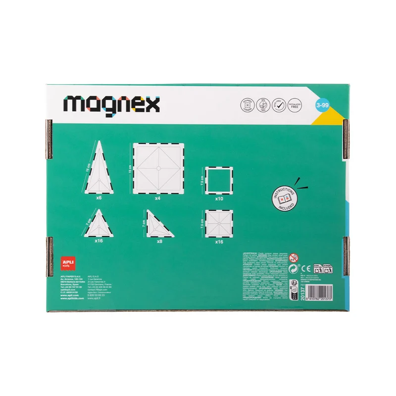 Magnex Magnetbausteine - 100 Teile