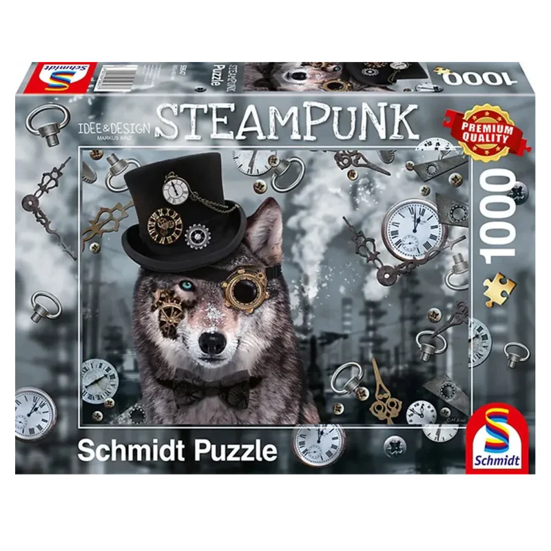 Schmidt - Steampunk Wolf - 1000 Teile