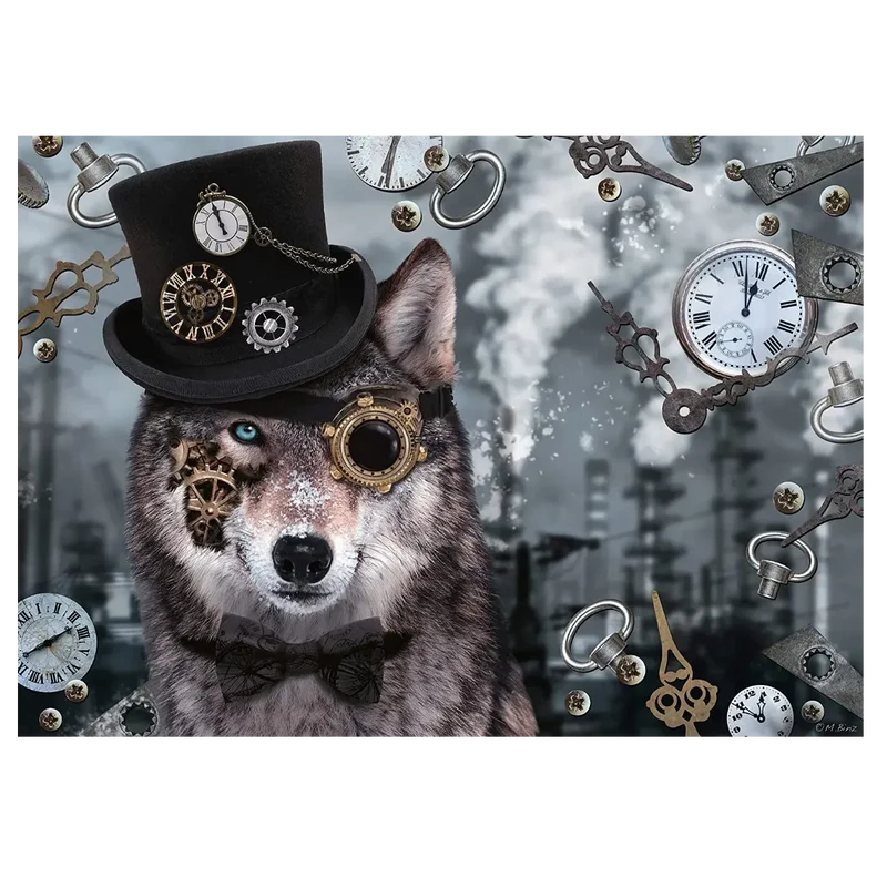 Schmidt - Steampunk Wolf - 1000 Teile