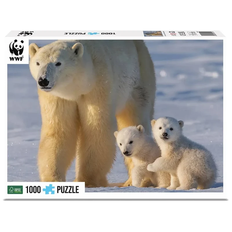 WWF - Polarbären - 1000 Teile