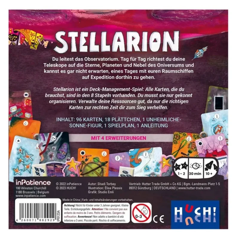 HUCH! - Stellarion - Kartenspiel