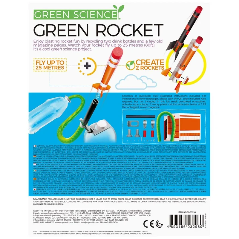 4M Green Science - Oekorakete