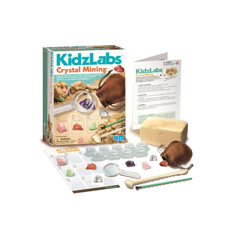 4M KidzLabs - Kristallausgrabung