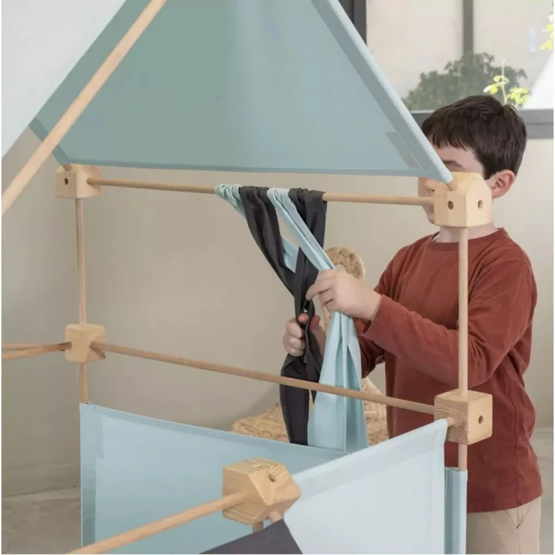 Große Holzbausteine Maxi Hejmo – 150 Stk.