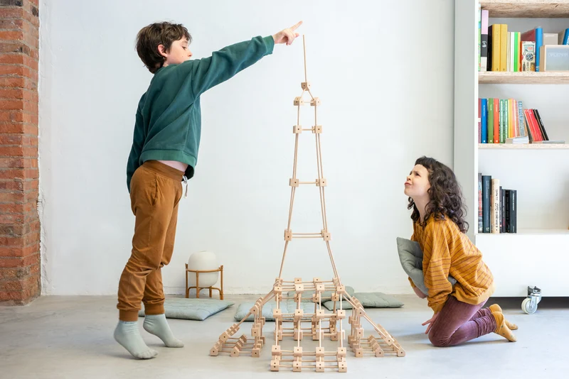 Holzbausteine Mini XL – 550 Stk.