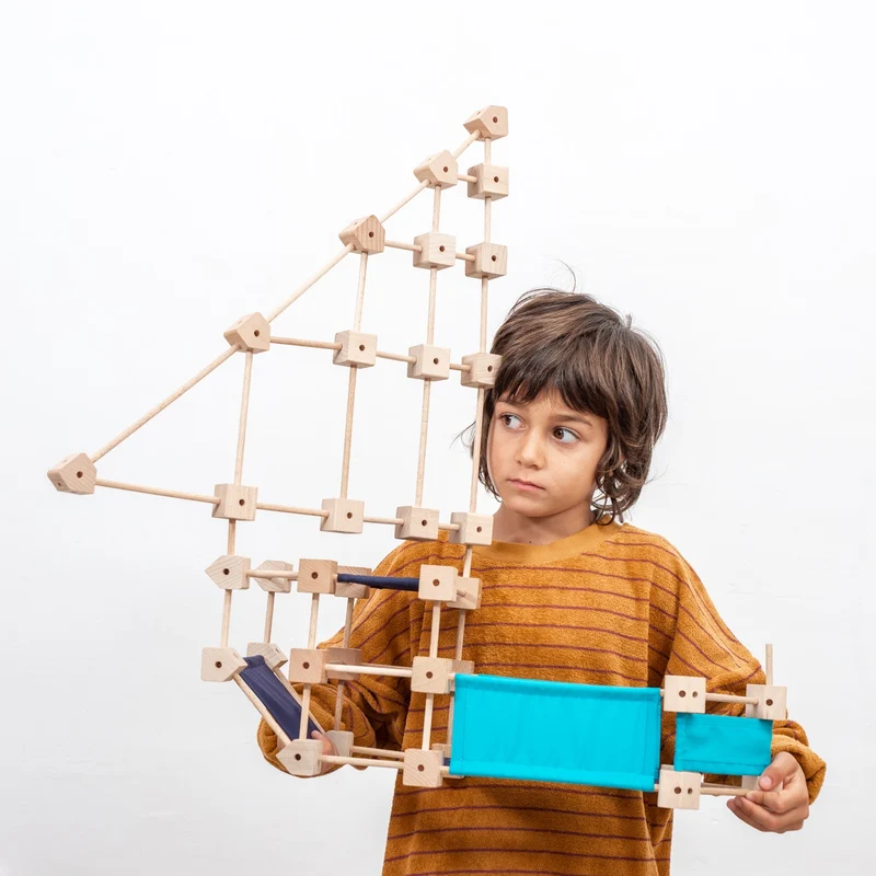 Holzbausteine Mini M – 85 Stk.