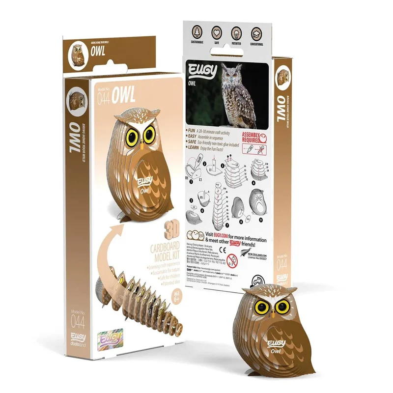 Eugy - 3D Bastelset Eule