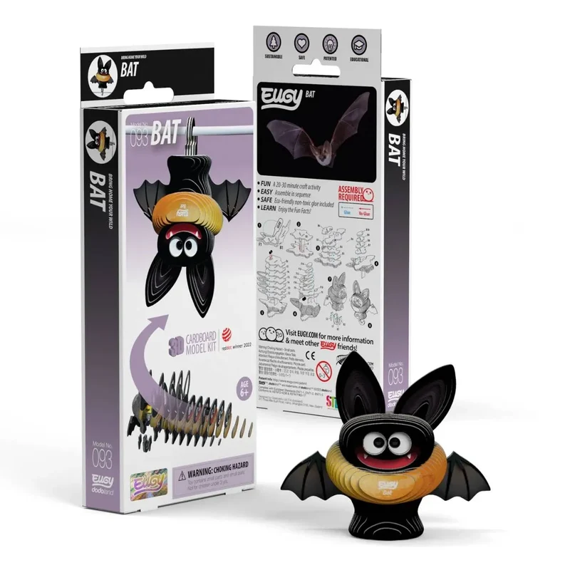 Eugy - 3D Bastelset Fledermaus