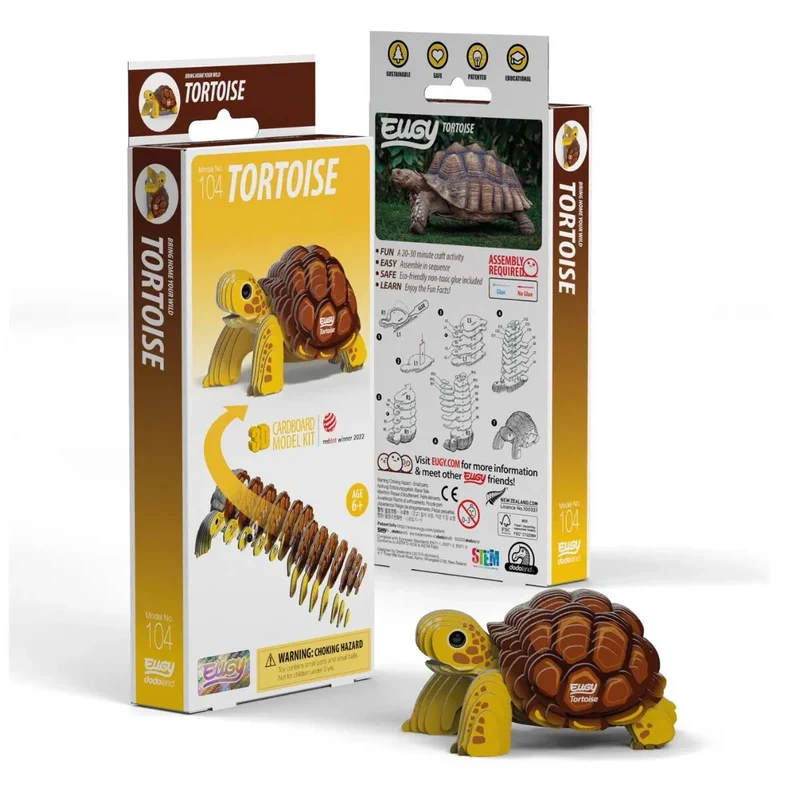 Eugy - 3D Bastelset Landschildkröte