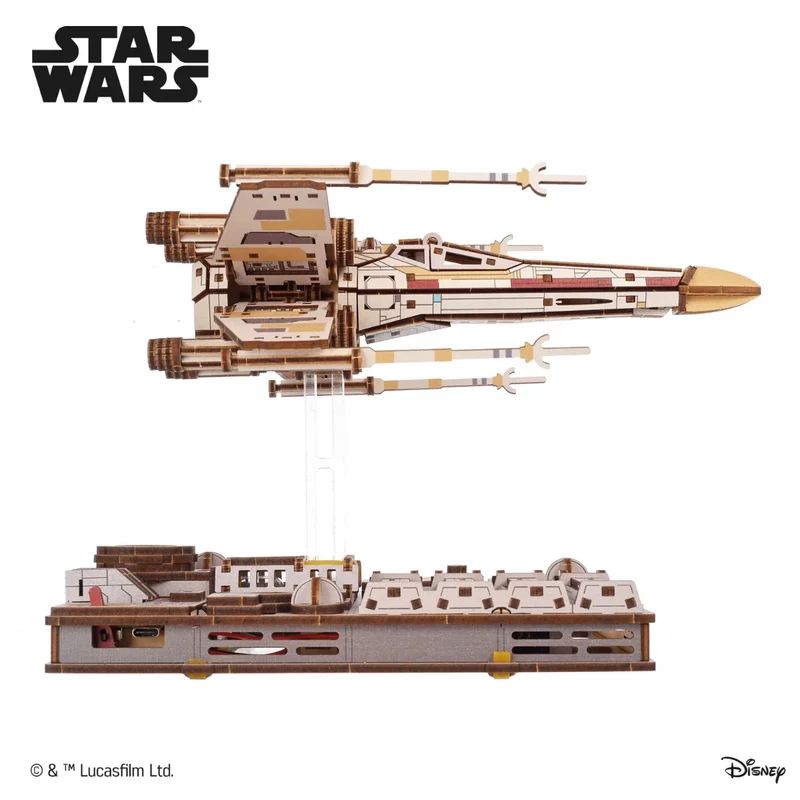 UGEARS 70269 - Model Luke Skywalker's™ X - Wing Starfighter™ - 3D Holzbausätze