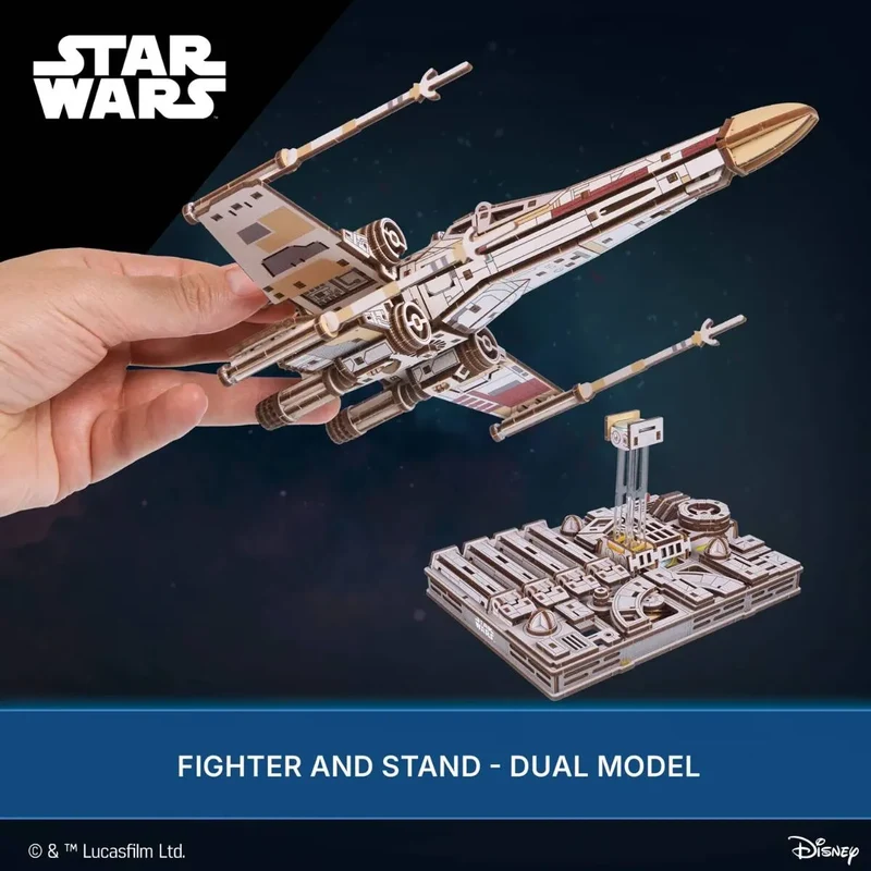 UGEARS 70269 - Model Luke Skywalker's™ X - Wing Starfighter™ - 3D Holzbausätze