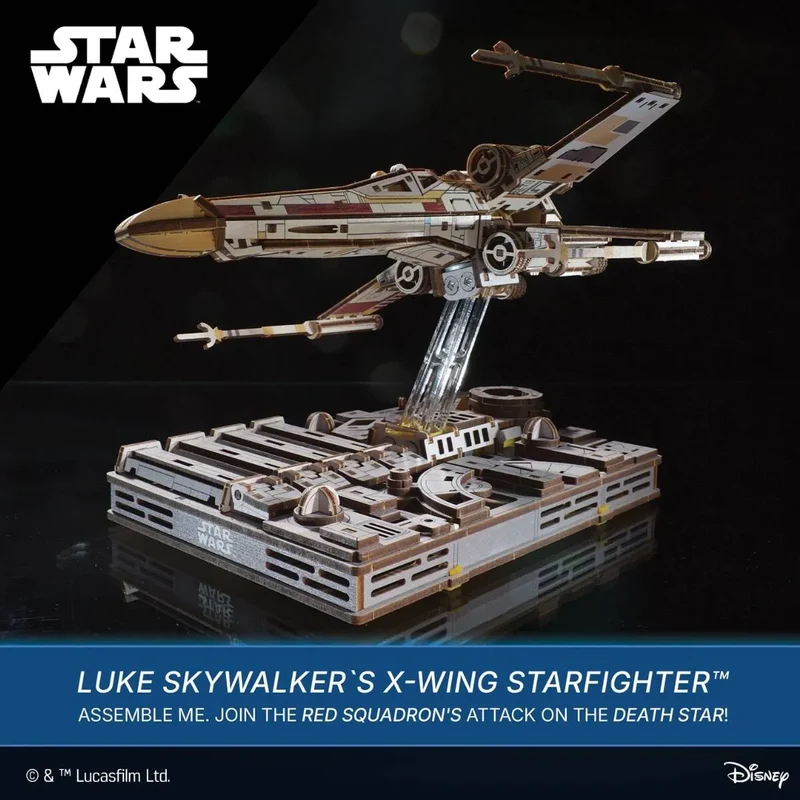 UGEARS 70269 - Model Luke Skywalker's™ X - Wing Starfighter™ - 3D Holzbausätze