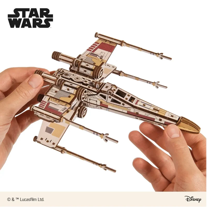 UGEARS 70269 - Model Luke Skywalker's™ X - Wing Starfighter™ - 3D Holzbausätze