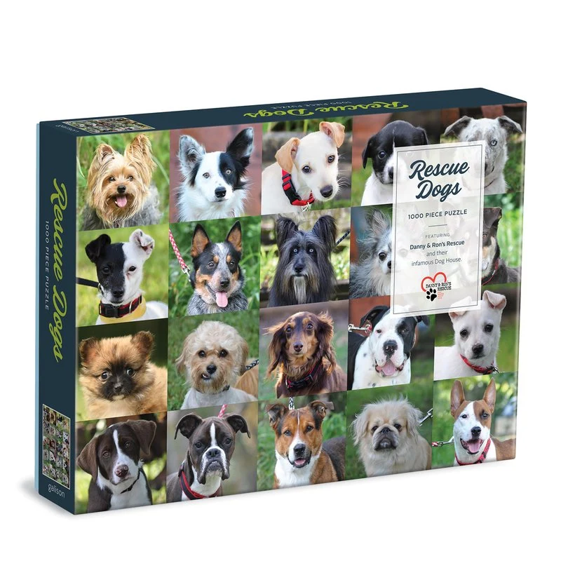 PFG Rescue Dogs (1000pcs) (Usage/Used _ PUZZLES FOR GOOD)