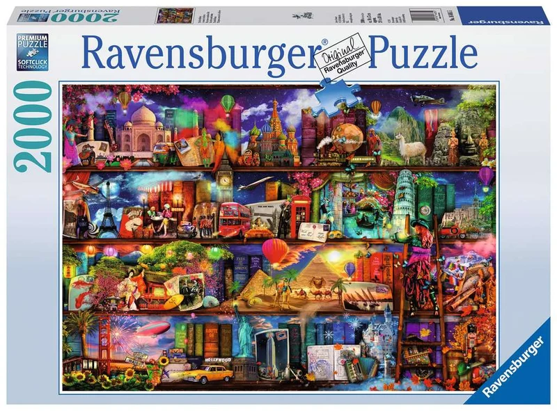 PFG Ravensburger World of Books, Aimee Stewart (2000pcs) (Usage/Used - PUZZLES FOR GOOD)