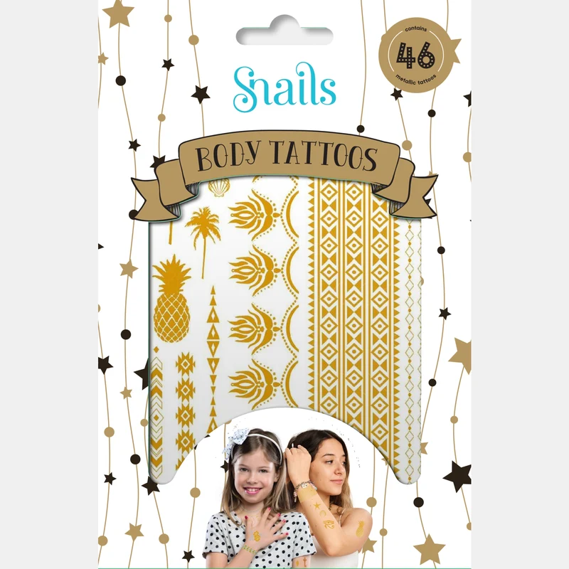 Kindertattoos - Metallic