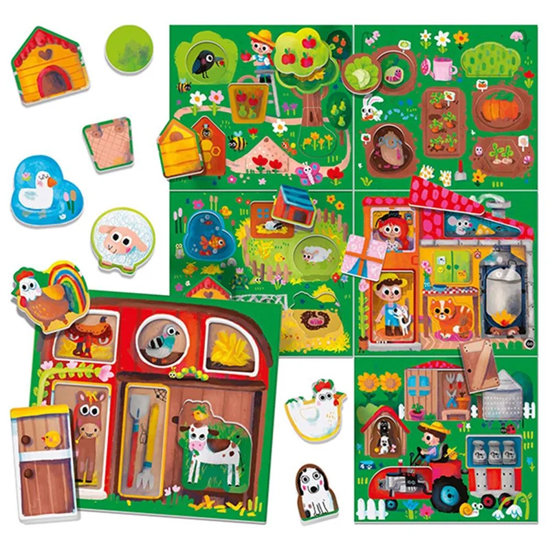 Headu Montessori Baby Play Farm