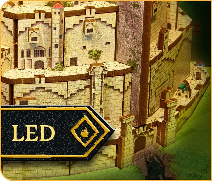 Book Nook - Lord of the Rings - Minas Tirith - Tiny Adventures (Wood)