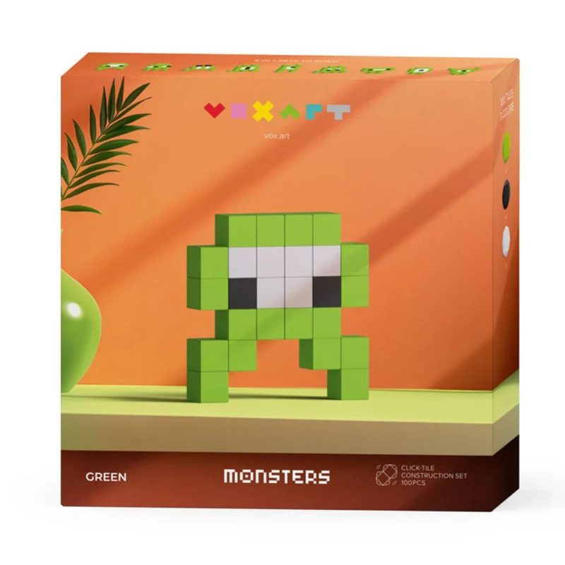 Konstruktionsbausteine VoxArt Green Monsters