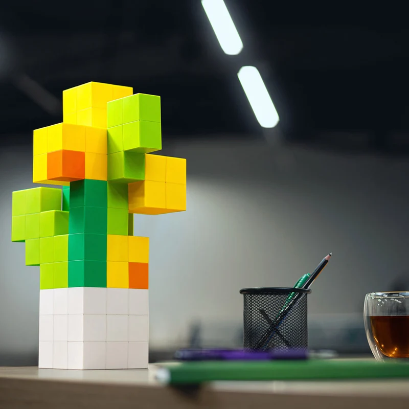 Konstruktionsbausteine VoxArt Green Monsters